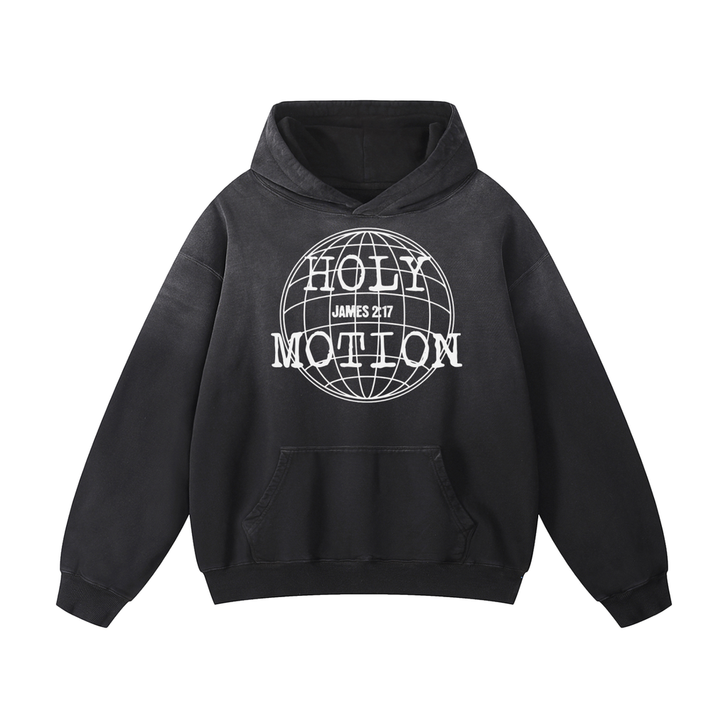 Holy Motion Heavyweight Sunfade Oversized Hoodie
